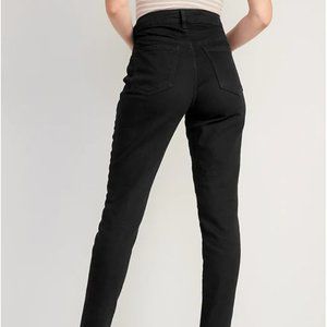 High Rise O.G. Straight Black Jeans